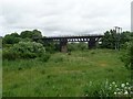 Disused railway bridge over River Clyde in G32 8BW