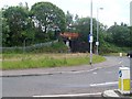 Railway bridge at Newton Station in G72 6BD