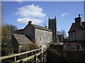 Footpath over bridge from Nunney Castle to main street in BA11 4NE