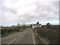 The B5109 on the outskirts of Llynfaes in Bodffordd Community