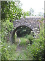 Bridge over footpath at Perranwell in TR3 7LX