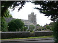 West Stafford: the church from the north in DT2 8AB