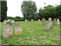 St Mary's church - churchyard in IP21 4QD