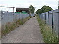 Footpath from Barton Road in NG10 2EG