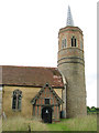 St George's Church - porch and tower in IP21 4UF