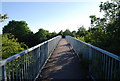 Footbridge across the A21 in TN11 9ND