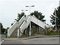 Footbridge at Bosham Station in PO18 8JS