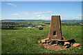 The trig point on Quhytewoollen Hill in DG11 2RF