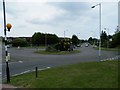 Roundabout at Wigmore Place in LU2 8SX