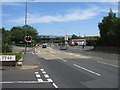 Telford Road approaching Crewe Toll roundabout in EH4 2RX