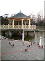 Bandstand & Ducks, Watermead, Aylesbury in Buckinghamshire
