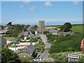 Zennor Church From Open Top Bus on B3306 in TR26 3BT