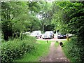Small Roadside Car Park by Thunderdell Wood, Ashridge in HP4 1LT