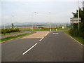 Junction of A71 and minor road at Hermiston in EH12 9BU