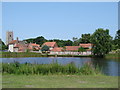 Great Massingham village pond in PE32 2EX