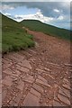 Footpath at the Bwlch Duwynt in LD3 8NL