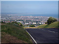 View of Eastbourne from East Dean Road in BN20 8EA