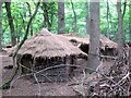 Linked Pair of Huts, Medieval Village, Thunderdell Wood, Ashridge in HP4 1LU