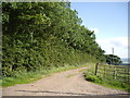 Access track to Knockbank Farm in AB30 1TB