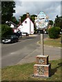 Steeple Morden village sign in Steeple Morden