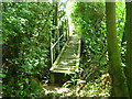 Footbridge near Pullen Barn in TN17 2EG