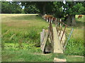 Footbridge over stream, near Cherry Tree Farm in TN17 2EH