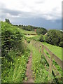 Footpath down to Frodsham in WA6 6AW
