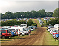 Glastonbury Festival - carparks E1 and E2 in BA4 4NX