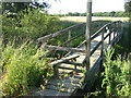 Footbridge over River Beult, near the Dairy in TN27 9HX