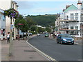 Harbour Road, Seaton, looking east in EX12 2NJ