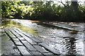 Ford on the River Gannel at Trerice Mill in TR8 4NJ