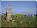 Standing stone on St Michael's Way in TR26 2TD