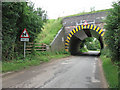 Railway bridge 333 (105-69) in Low Tharston in Tharston and Hapton