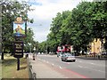 Road on the south Side of Clapham Common in SW4 8LB