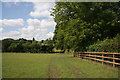 Footpath to Denston Park in Denston