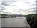 River Tyne from A1 bridge in NE21 5SE