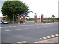 Princes Park entrance in BN22 8QT