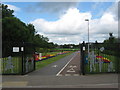 Entrance to Town Park Newton Aycliffe in DL5 4UY