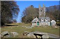 The Old Schoolhouse and Church Tower, Sampford Spiney in PL20 6FF