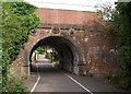 Railway bridge, Bishopsdown in SP1 1RX