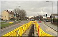Roadworks on Barwick Road in LS15 8JY