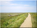 Norfolk Coast Path at Blakeney in NR25 7BE