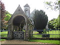 East Grafton: Church of St Nicholas and its lych gate in East Grafton