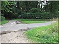 Junction of Church Lane and Rectory Road in Broome
