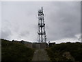 Mobile phone mast at Carn a Bhealaich Mhoir in IV52 8UB