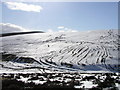 Snow over Craig Hill in DD8 3SY