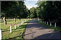 Smart road to the Hall in Wiseton