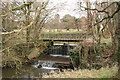 Broadhembury: weir on the river Tale in EX14 3LJ