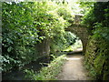 Canal bridge, near Leashaw Farm in DE4 5HD