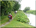 On the towpath of the Kennet and Avon Canal in SN10 3NN